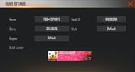 Ritik's guild details (Image via Garena)